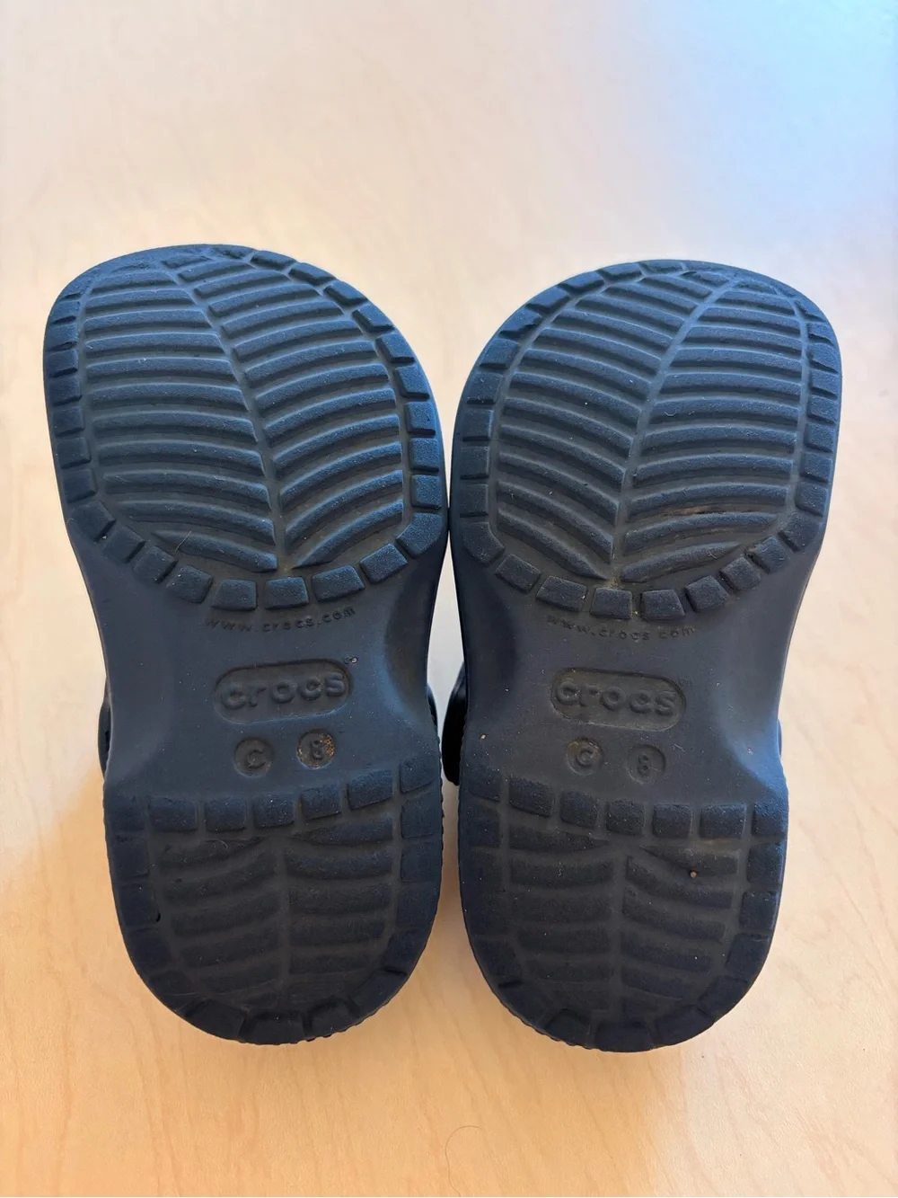 Crocs Navy Blue Toddler Sandals- Size C9